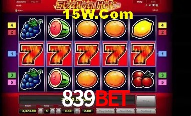 Jogos de Slot 839Bet